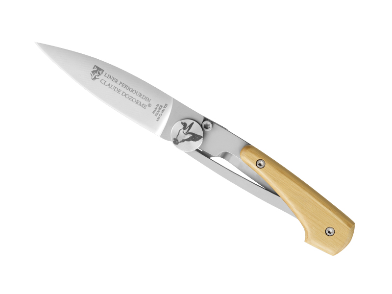 Couteau Périgourdin par Claude Dozorme - manche 10 cm buis