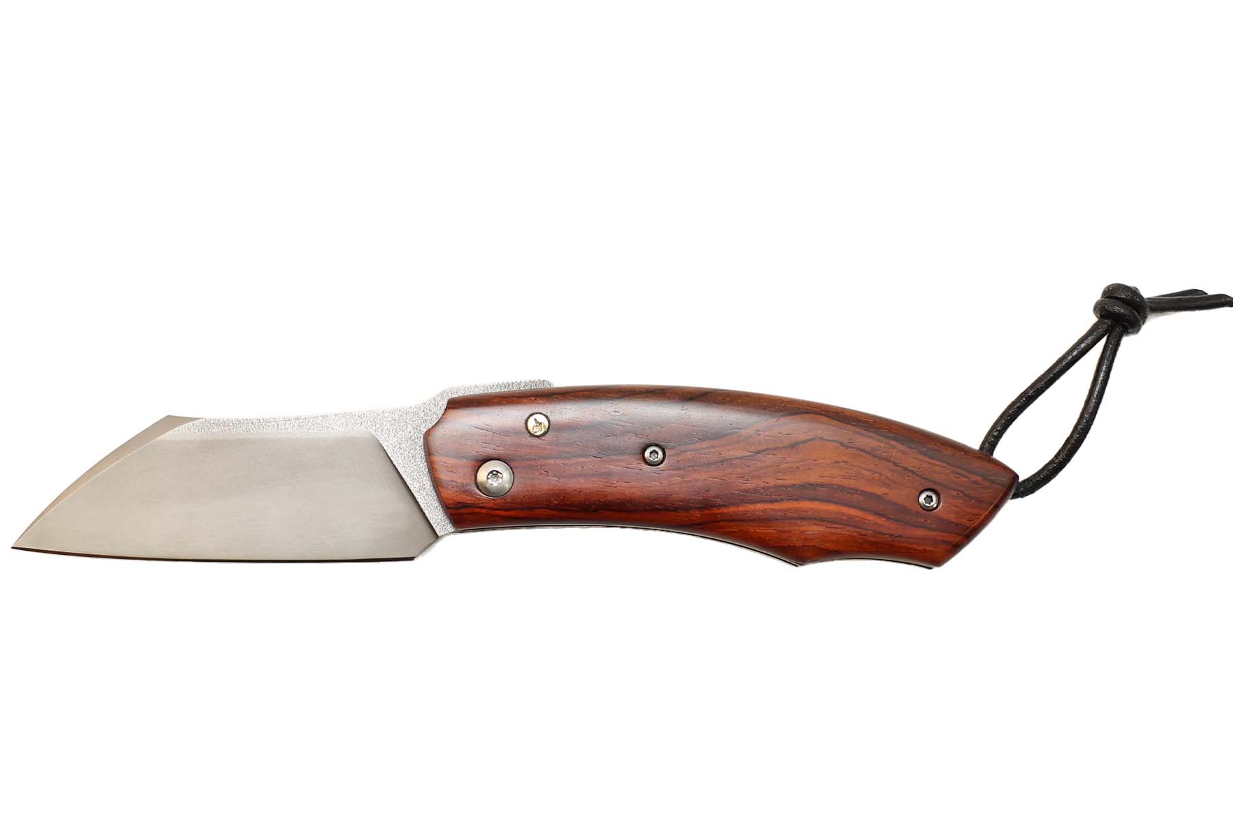 Couteau artisanal "Piémontais" de Benoit Maguin - Cocobolo