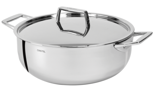 Faitout Cristel Castel Pro 20 cm + couvercle inox