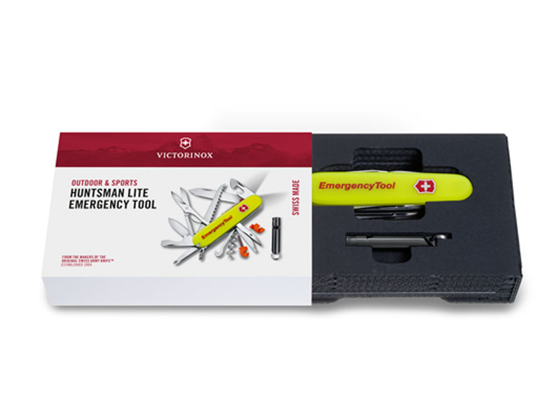 Couteau Huntsman Lite Emergency Tools Victorinox