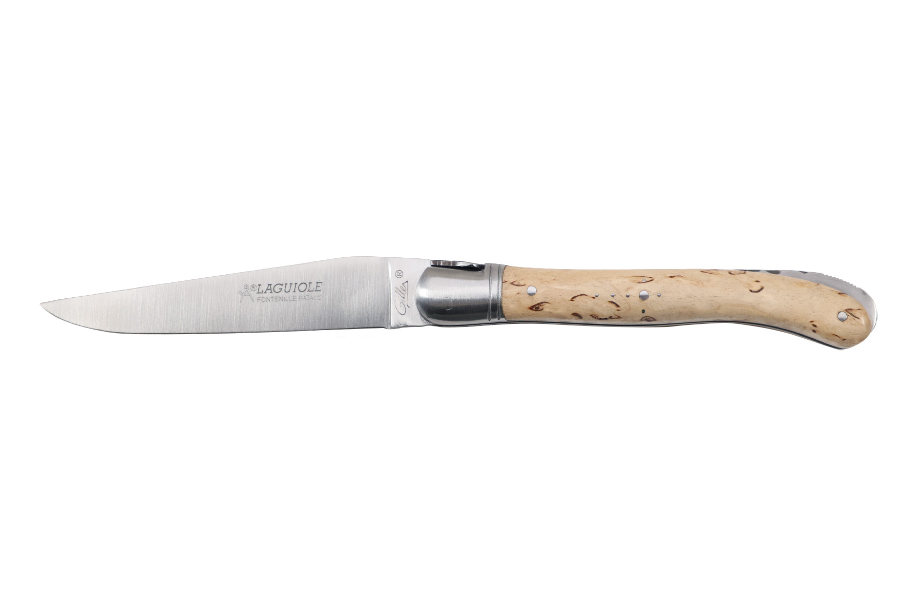 Couteau Laguiole Nature Fontenille Pataud modèle Nature - bouleau