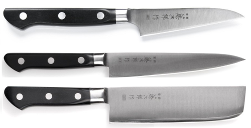 Set de 3 couteaux japonais Tojiro DP Série - 3 couteaux pour légumes