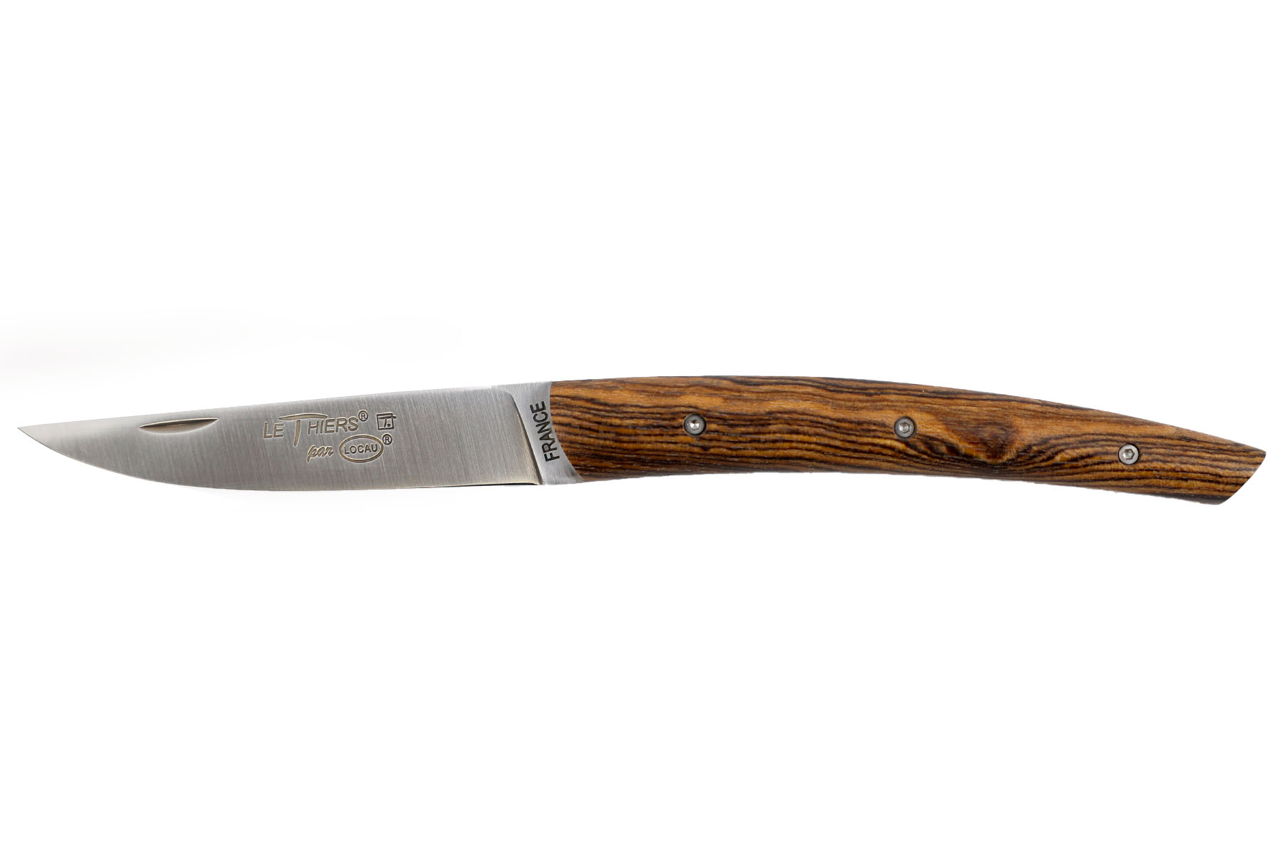 Couteau Le Thiers le Pote par Locau  - Plein manche bocote