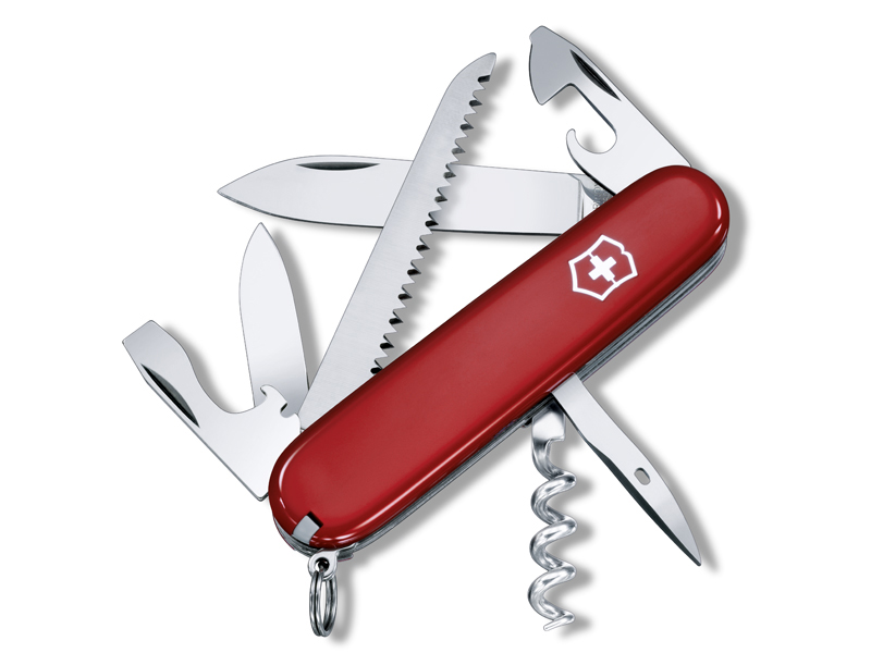 Couteau suisse Victorinox Camper manche - rouge
