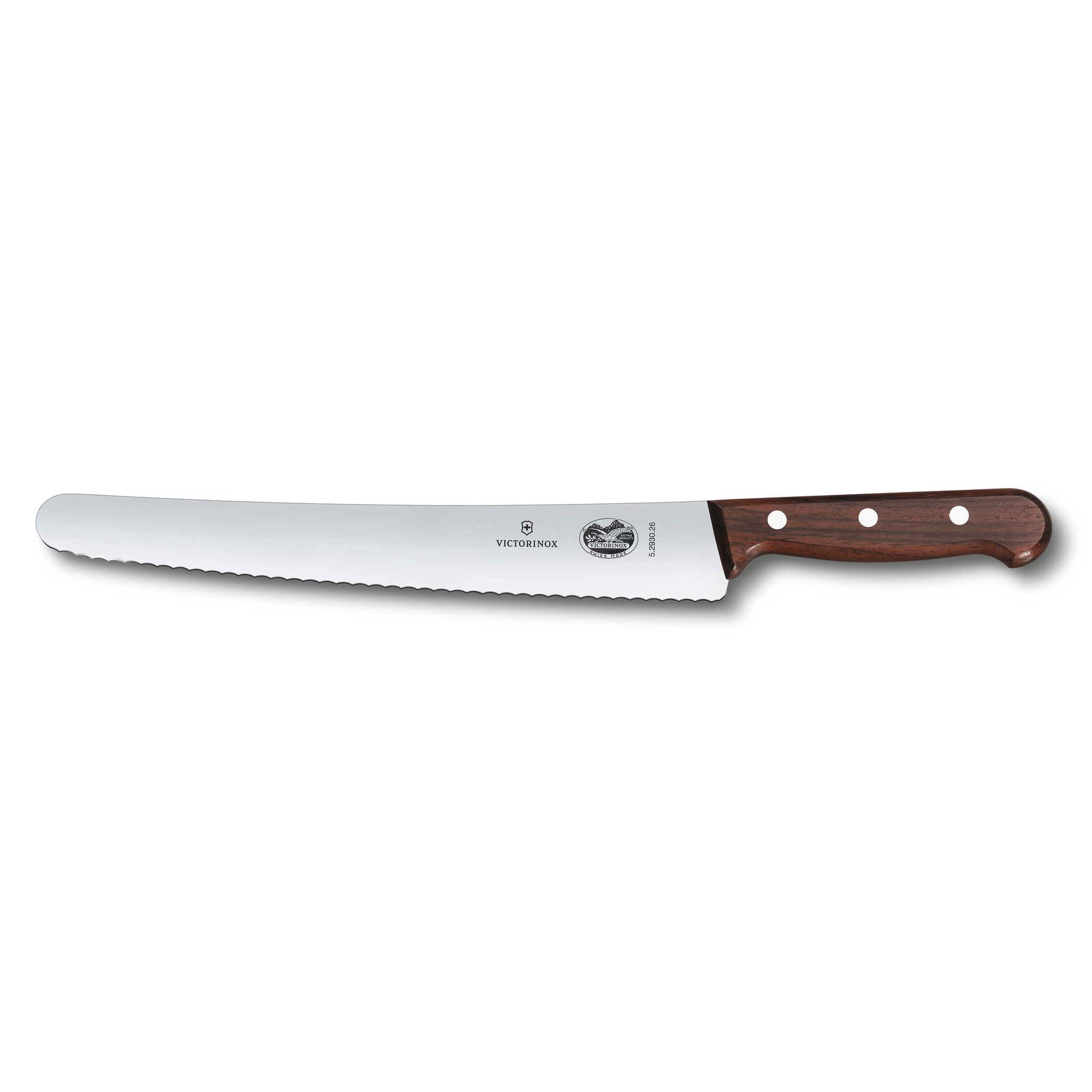 Couteau Victorinox Wood pâtissier / traiteur lame 26 cm - manche érable modifié