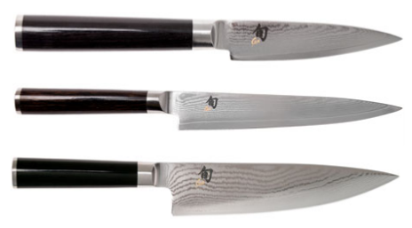 Set de 3 couteaux japonais Kai Shun Classic - type européen