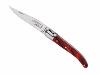 COUTEAU LAGUIOLE ARBALETE G. DAVID RAINBOW ROUGE 8CM