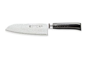 Couteau japonais Tamahagane Kyoto - Couteau santoku 17,5 cm