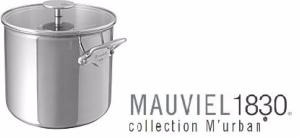 MARMITE TRAITEUR AVEC COUVERCLE VERRE MAUVIEL M'URBAN