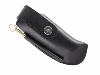 ETUI CUIR MAX CAPDEBARTHES à COUTEAU CHASSE 12 CM NOIR + FUSIL