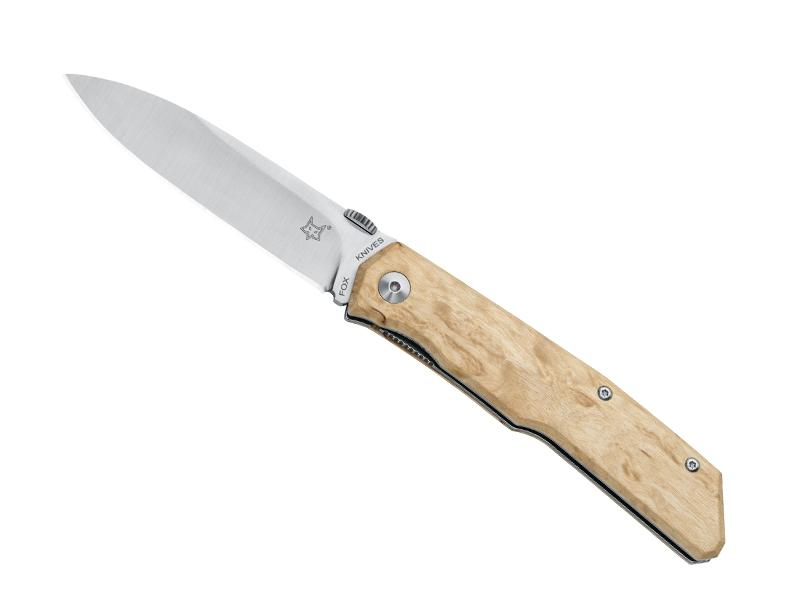 Couteau pliant Fox Terzuola -  manche 11 cm bouleau