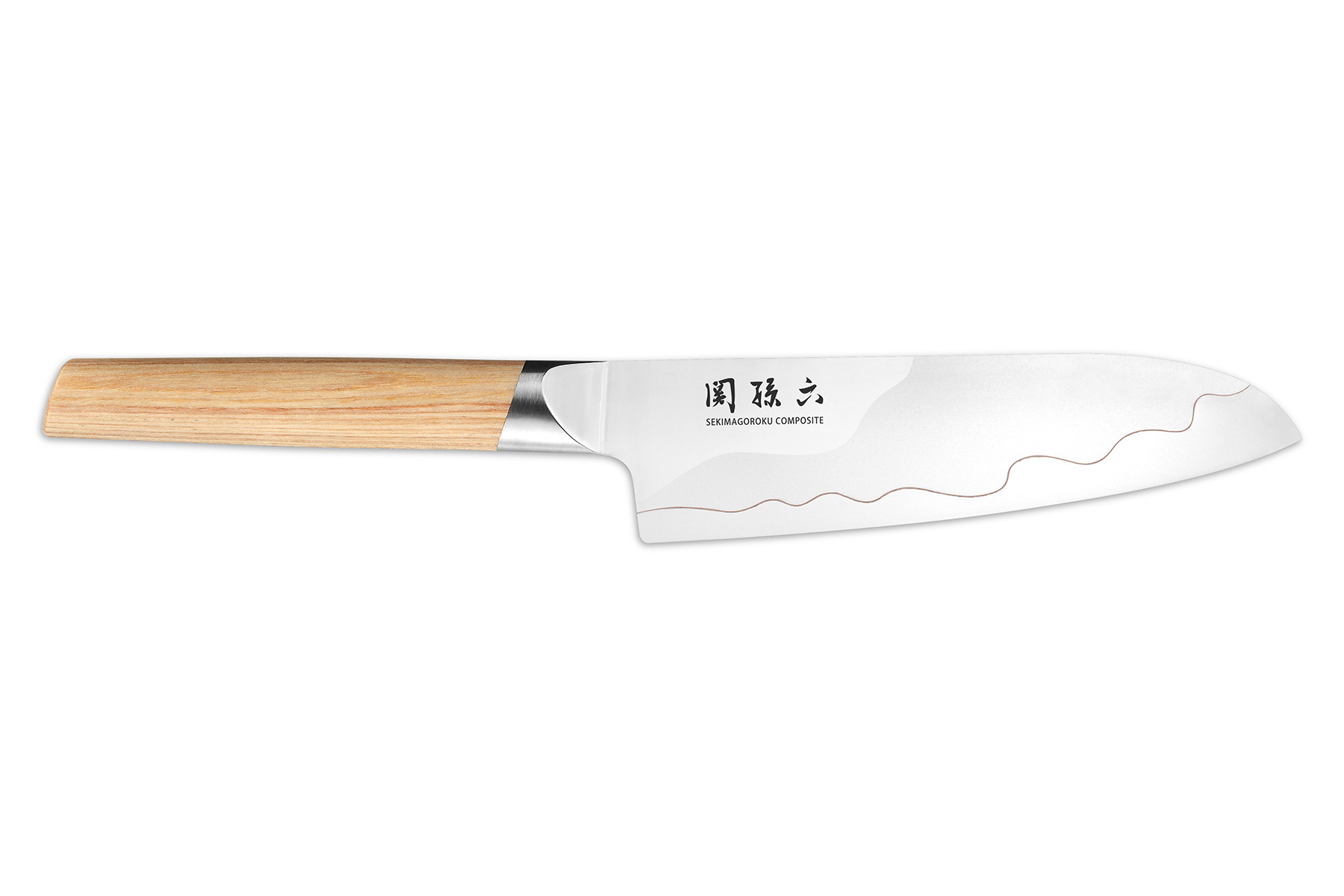 Couteau japonais Kai Seki Magoroku Composite - santoku 16,5 cm
