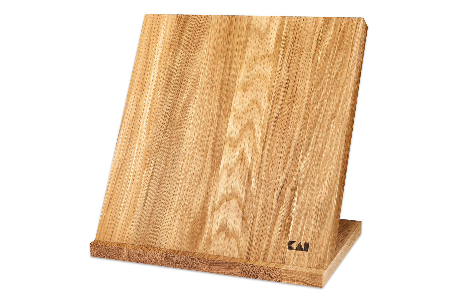 Porte-couteaux aimanté Kai pour 4 couteaux - Chêne