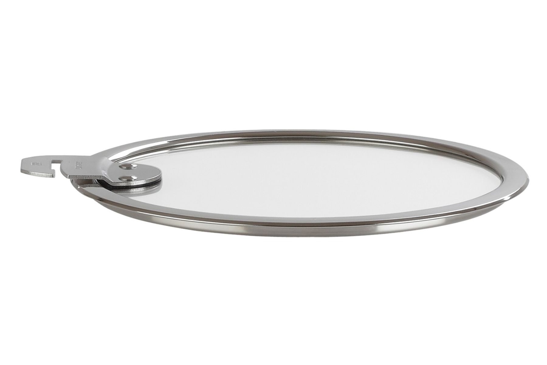 Couvercle plat Cristel Strate amovible - 14 cm
