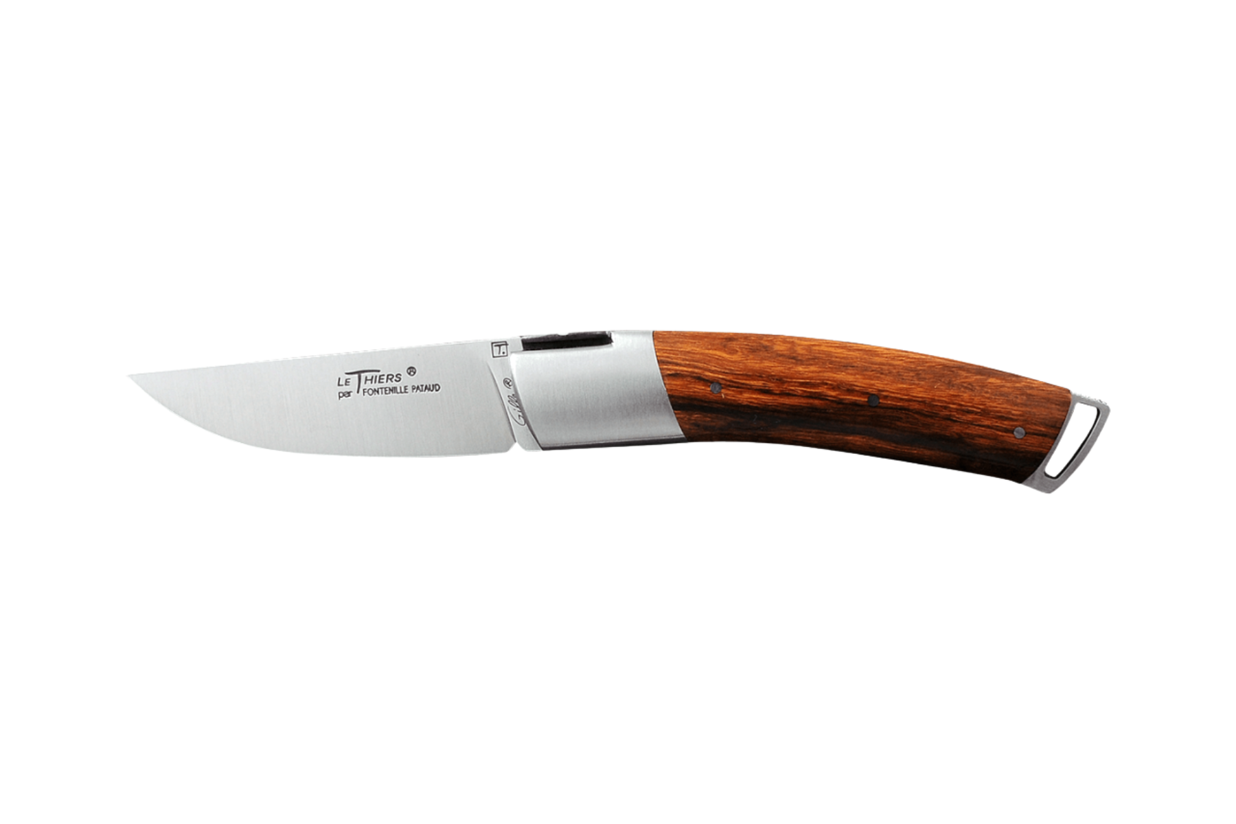Couteau Laguiole Fontenille Pataud Le Thiers Gilles Gentleman - manche 12 cm bois de fer