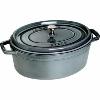STAUB - COCOTTE OVALE EN FONTE - 17 CM