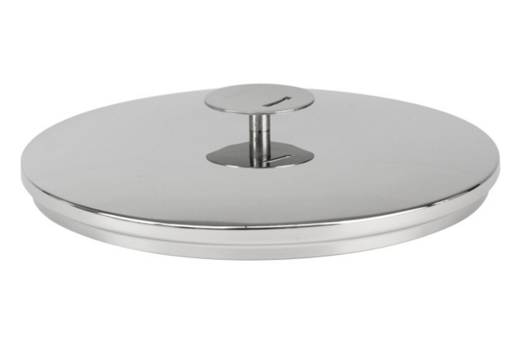 Couvercle Cristel Graphite inox amovible - 18 cm