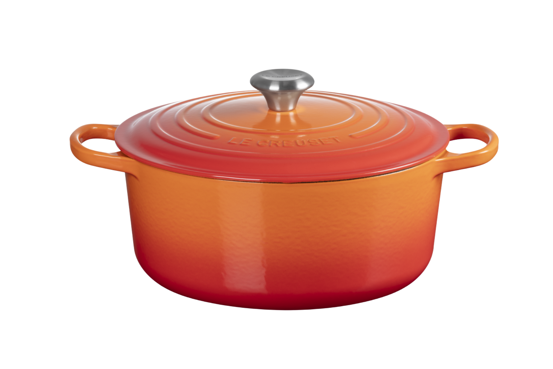 Cocotte en fonte Le Creuset ronde Volcanique - 20 cm