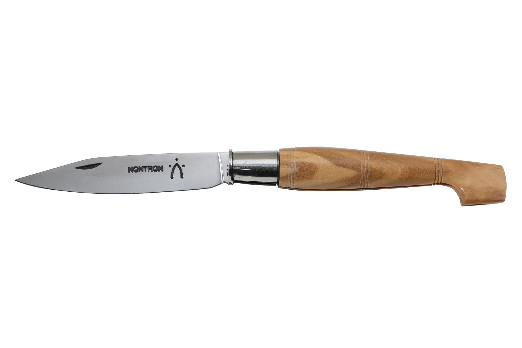 Couteau Nontron n°25 - manche sabot 12 cm - Olivier