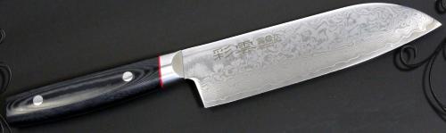 COUTEAU JAPONAIS KANETSUGU GAMME SAIUN - SANTOKU 17CM