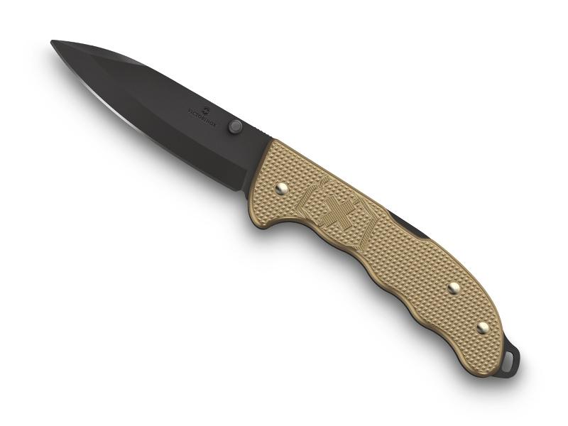 Couteau Victorinox Evoke BS alox - Manche 136 mm beige