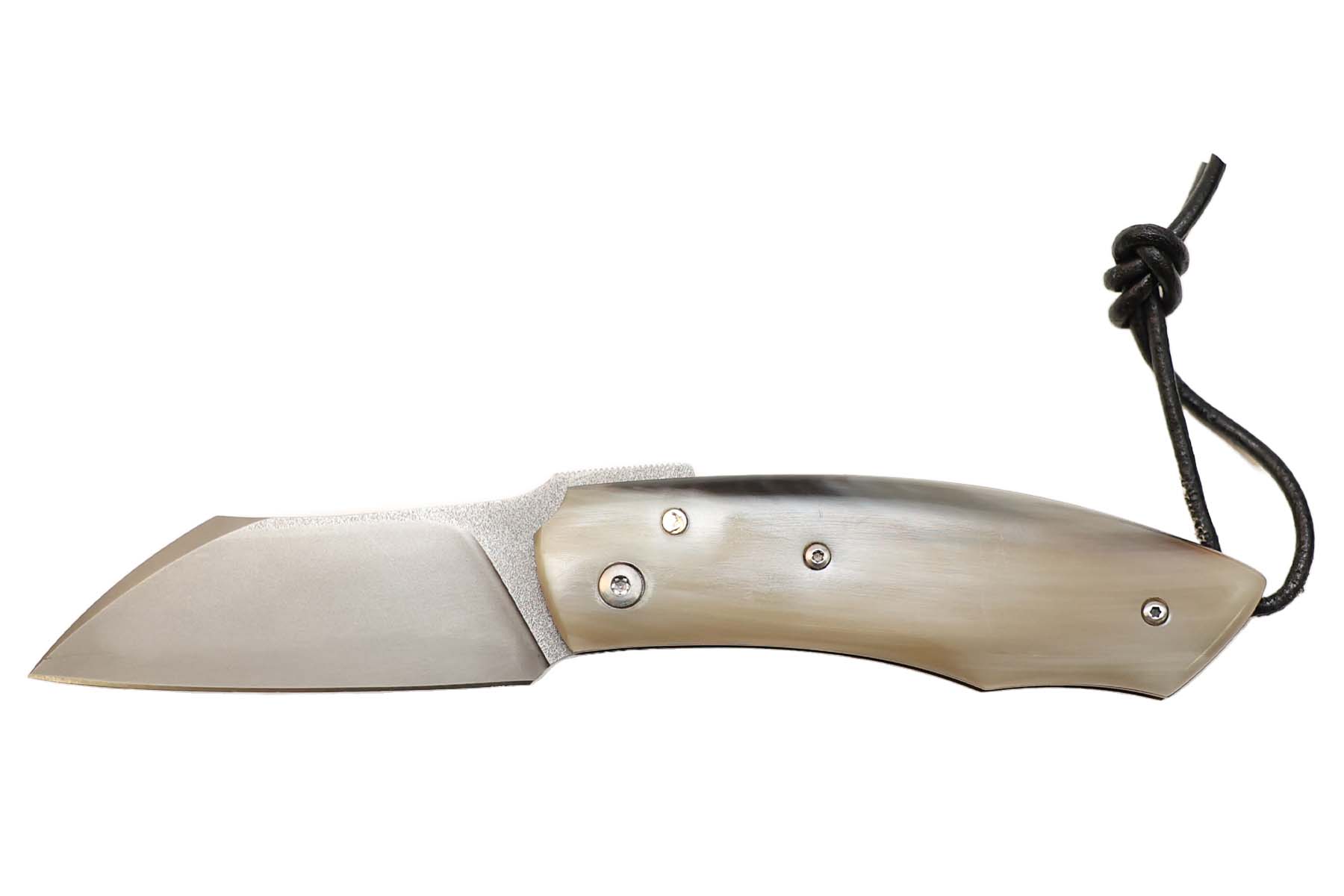 Couteau Piémontais de Benoit Maguin - corne