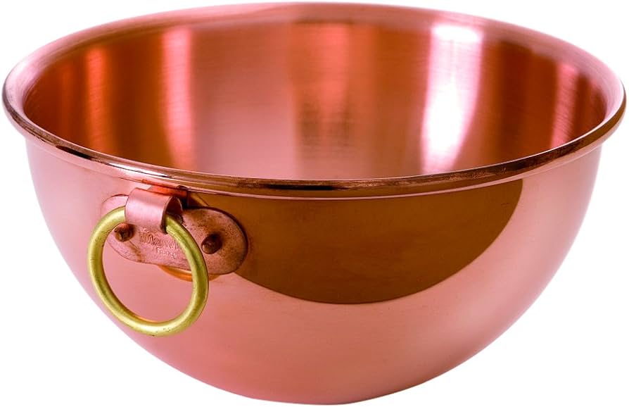 Bassine à blancs d'œufs Mauviel M'Passion anneau cuivre - 24 cm