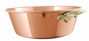 BASSINE CONFITURE LISSE MAUVIEL M'PASSION - MONTURE BRONZE