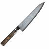 COUTEAU JAPONAIS CHEF 21 CM TAKAMURA HANA DAMASCUS HSPS