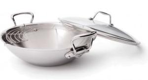 WOK MAUVIEL M'COOK - 32 CM 2 POIGNÉES