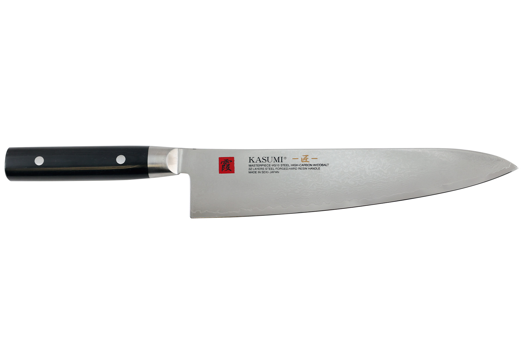Couteau japonais Kasumi Masterpiece - Couteau de chef 24 cm