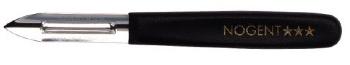 Couteau Nogent *** - couteau économe 2 fentes - noir