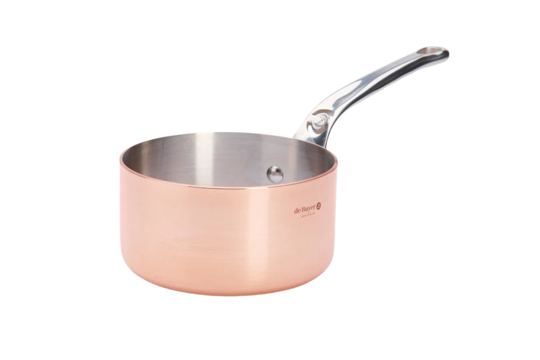 Casserole De Buyer Prima Matera cuivre induction 14 cm - manche inox