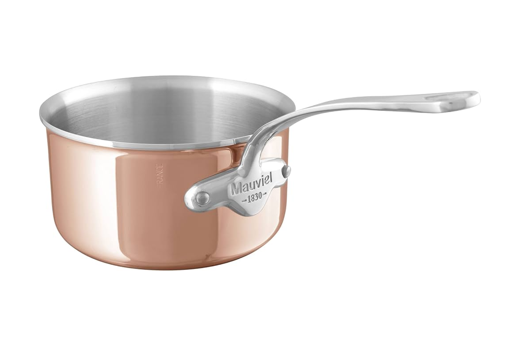 Casserole Mauviel M'3s cuivre 20 cm - manche inox