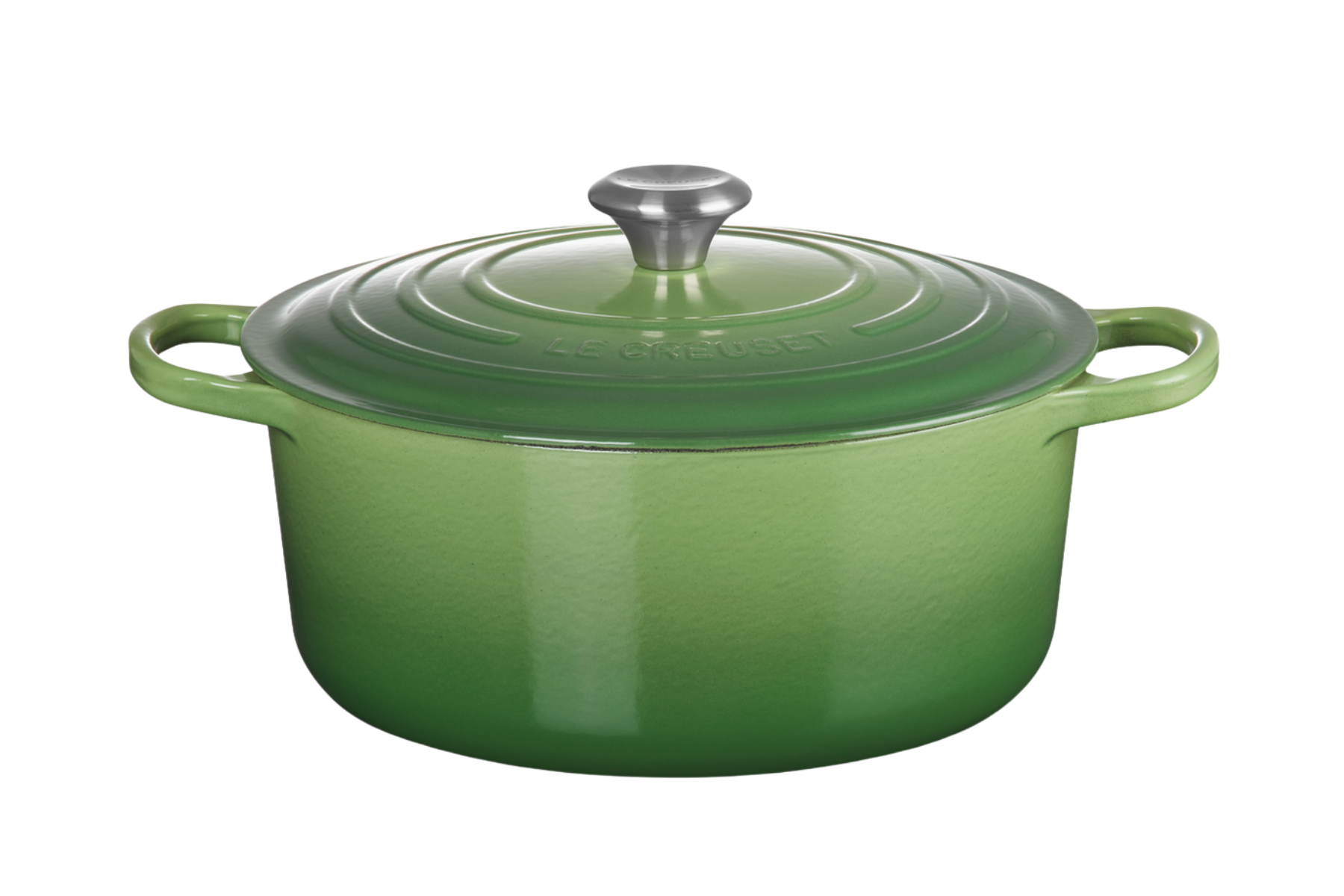 Cocotte en fonte Le Creuset ronde Bamboo - 28 cm