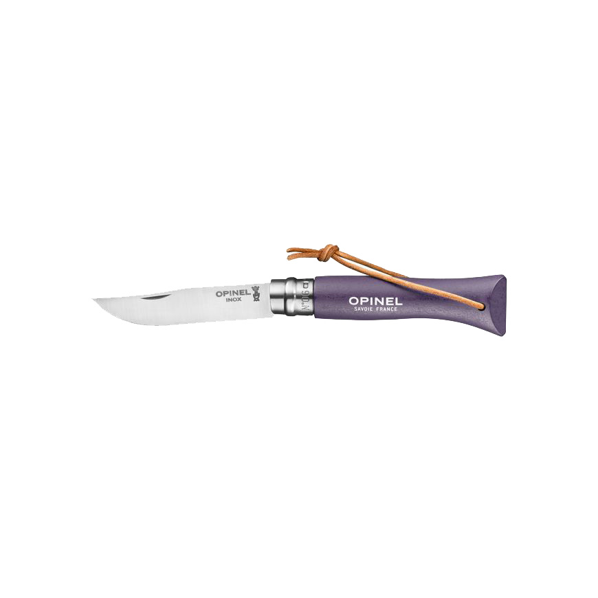 Couteau Opinel n°06 baroudeur - violet