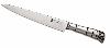 COUTEAU DE CUISINE JAPONAIS TAMAHAGANE GAMME BAMBOO 3 PLY SPECIAL STEEL SUJIHIKI 24 CM