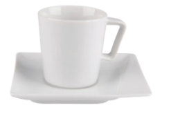 ENSEMBLE DE 6 TASSES À THÉ + 6 SOUS-TASSES - ALEXIA & ETIENNE