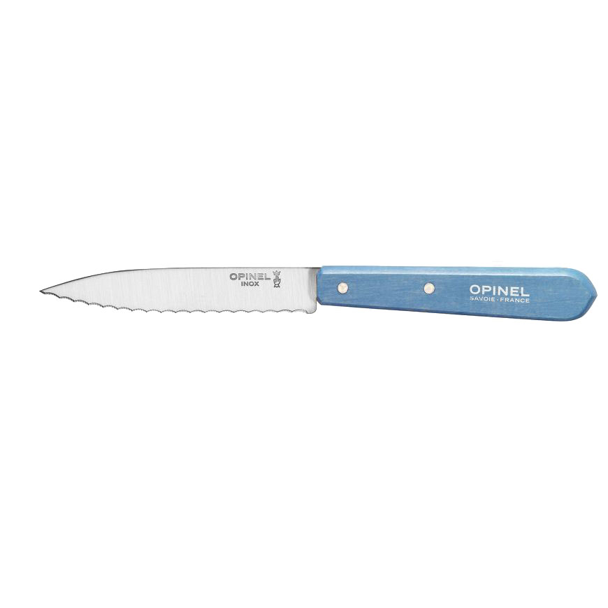 Couteau Opinel cranté N°113 - Coloris azur