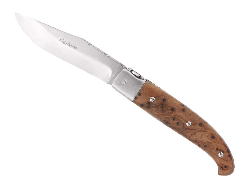 Couteau Euskara - manche 10.5 cm thuya