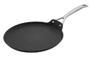 Crêpière en aluminium forgé le creuset 24 cm de la gamme les Forgées