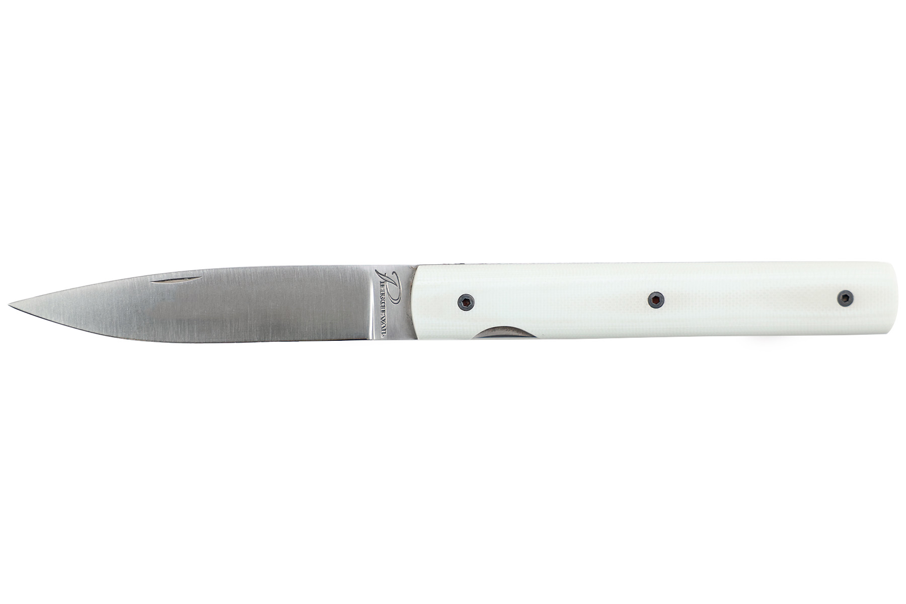 COUTEAU PERCEVAL "LE FRANCAIS" - G10 BLANC