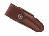 ETUI CUIR MAX CAPDEBARTHES à LAGUIOLE TRADITION 12 CM MARRON