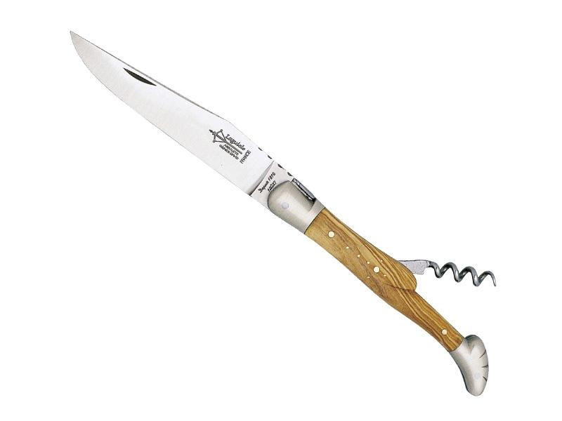 Couteau Laguiole G. David Arbalète 2 pièces - Manche olivier 12 cm