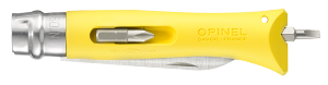 Couteau pliant Opinel N°9 Bricolage jaune