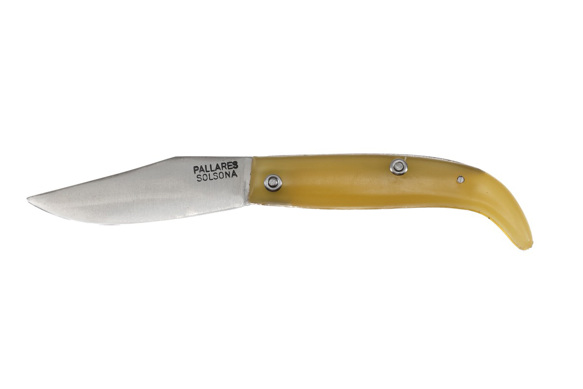 Couteau Pallarès Solsona - Couteau de poche Ripollés n°0 - 8 cm acier carbone