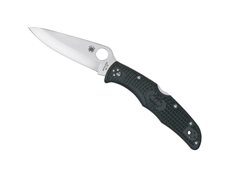 Couteau pliant Spyderco Endura 4 - manche 12,5 cm nylon/fibre de verre noir