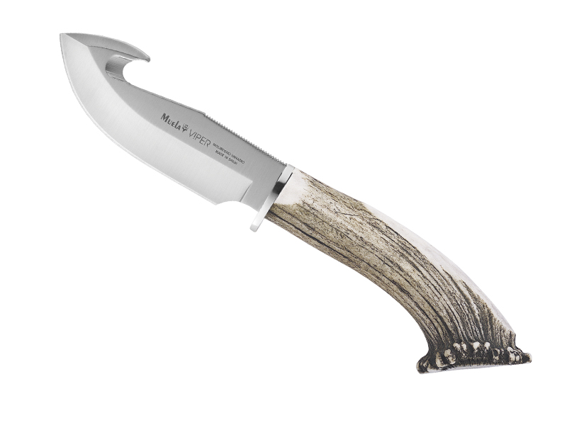 Poignard de chasse Muela Skiner Viper 11 cm - manche bois de cerf
