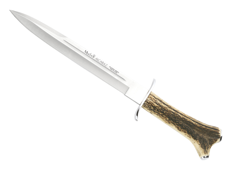 Poignard de chasse Muela Alcaraz 26 cm - manche bois de cerf