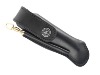 ETUI CUIR MAX CAPDEBARTHES à LAGUIOLE 12 CM NOIR + FUSIL